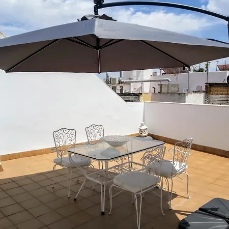 Triana Procurador Con Terraza Privada Lägenhet
